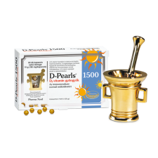 Pharma Nord D-Pearls D-vitamin gyöngyök 1500 vitamin és táplálékkiegészítő