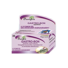 Pharmaforte Gastro-bon rágótabletta(30db) vitamin és táplálékkiegészítő