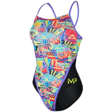 ﻿Phelps, Michael Riviera Racing Back Multicolor/Black 28 fürdőruha, bikini