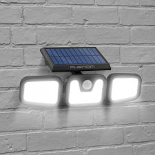 Phenom Mozgásérzékelős szolár reflektor - karos, forgatható - 3 COB LED kültéri világítás
