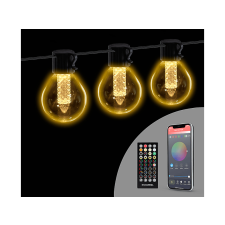 Phenom Okos fényfüzér, melegfehér LED, 15 m (58384) karácsonyfa izzósor