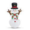 Phenom Phenom karácsonyi Felfújható hóember - 160 cm - IP44 - 1 LED - hálózati - 58060G kültéri felfújható karácsonyi hóember