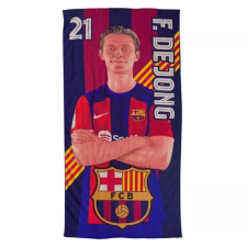 PHI FC Barcelona: Strandtörülköző De Jong, mikroszálas - 100 x 180 cm lakástextília