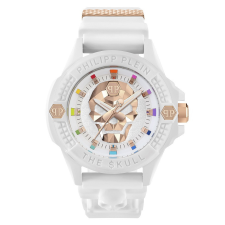 Philipp Plein The Skull Ecoceramic PWUBA0123 Férfi Karóra karóra