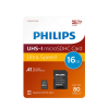 Philips 16GB microSDHC Philips CL10 + adapter (FM16MP45B) (FM16MP45B)