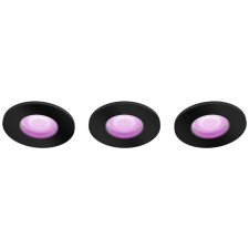 Philips 3x5.7W LED-es beépíthető lámpa fekete (8719514452190) (P8719514452190) - Mennyezeti világítótestek világítás