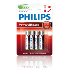 Philips AAA Powerlife ceruzaelem - 4db/csomag ceruzaelem