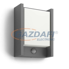 Philips Arbour 1646193P3 IR LED mozgásérzékelő fali lámpa 6W 230V 4000K 600Lm, antracit világítás
