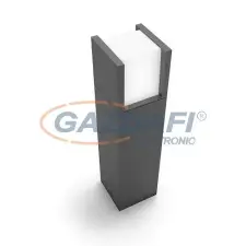 Philips Arbour 1646293P3 LED oszlopos lámpa 6W 4000K 600Lm, antracit kültéri világítás