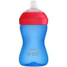 Philips Avent ivópalack 300 ml-es, fiúknak, puha szilikonfejjel kulacs, kulacstartó