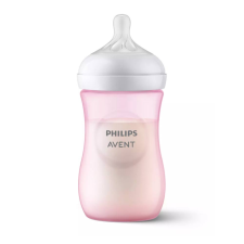 Philips Avent Natural Response Cumisüveg 1 Hónapos Kortól 260ml Rózsaszín (SCY903/11) cumisüveg