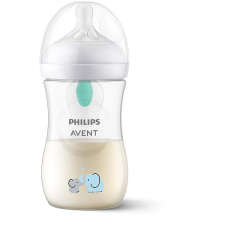 Philips Avent Natural Response Cumisüveg AirFree szeleppel 260 ml, 1 m+, elefánt cumisüveg
