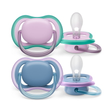 Philips Avent SCF085/34 Játszócumi Ultra air neutral 6-18hó lányos kék, 2db cumi