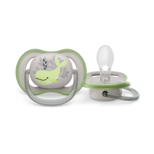 Philips Avent SCF086/05 Játszócumi Ultra air Mintás 6-18hó bálna, 1db cumi