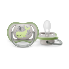 Philips Avent SCF086/05 Játszócumi Ultra air Mintás 6-18hó bálna, 1db cumi