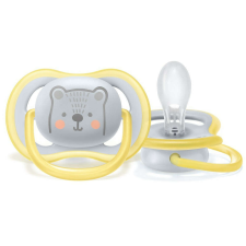  Philips AVENT SCF086/76 Ultra air Játszócumi 6-18hó maci, 1db cumi