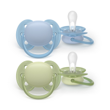 Philips Avent SCF091/37 Játszócumi Ultrasoft Premium 0-6hó fiús 2 db cumi