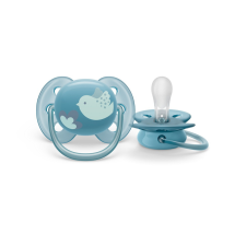 Philips AVENT SCF092/04 Ultrasoft Premium játszócumi 6-18hó, 1 db (kék) cumi