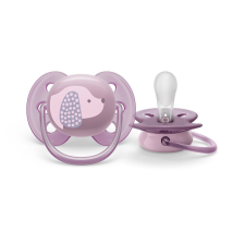 Philips AVENT SCF092/05 Játszócumi Ultrasoft Premium 6-18hó lila, 1 db cumi