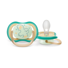 Philips Avent SCF377/01 Játszócumi Ultra air éjszakai 0-6hó, 1db cumi