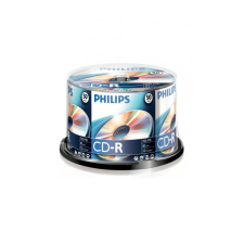Philips CD-R 80'/700MB lemez hengeres 50db/cs (cdr50h) írható és újraírható média