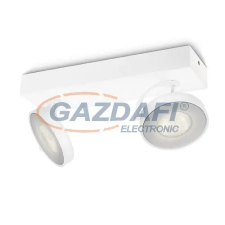 Philips CLOCKWORK 531723116 LED spotlámpa. 2x4.5W SELV 1000Lm, fehér világítás