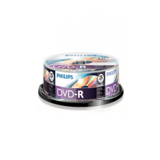 Philips DVD-R 4.7GB 16X DVD lemez hengeres 25db/cs (+r4716h25) írható és újraírható média