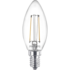 Philips E14 2W LED fényforrás meleg fehér (77753100) (philips77753100) izzó