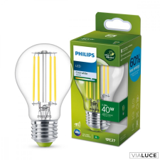 Philips E27 LED fényforrás, 2,3W, 4000K természetes fehér, 485 lm, Classic, 8719514343740 izzó