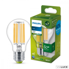 Philips E27 LED fényforrás, 4W, 3000K melegfehér, 840 lm, Classic, 8719514343788 izzó