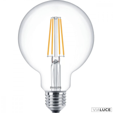 Philips E27 LED fényforrás, 7W, 2700K melegfehér, 806 lm, Classic, 8718696742457 izzó