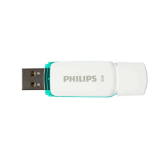 Philips FM08FD70B Türkizkék Fehér USB-A 8 GB 2.0 USB flash meghajtó pendrive
