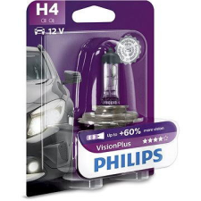 Philips H4 VisionPlus, 60 / 55W, foglalat P43t-38 autó izzó, izzókészlet