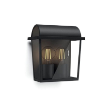 Philips Harvest fali lámpa, fekete, 2x42 W világítás