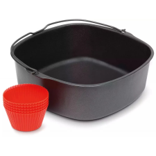 Philips HD9925/01 Airfryer Accessory Kompakt profi sütőkészlet fekete kisháztartási gépek kiegészítői