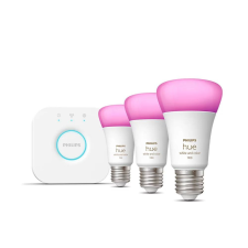 Philips Hue E27 9W Philips 8719514291515 White And Color Ambiance 3db szett izzó