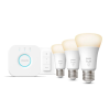 Philips Hue E27 White 9.5W 3db szett led fényforrás Philips 8719514289130