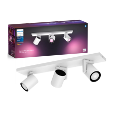 Philips HUE fehér és színes Ambiance Argenta lámpa 3x4,2 W Bluetooth Zigbee világítás