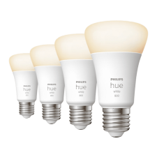 Philips HUE Izzó meleg fehér , nem dimm., E27 , 9W , 4db (212730) izzó