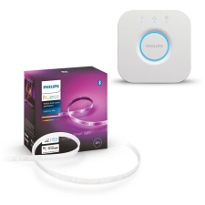 Philips Hue LightStrip Plus v4 LED szalag 2m + Bridge 2.0 (PHL20033bridge) (PHL20033bridge) világítás