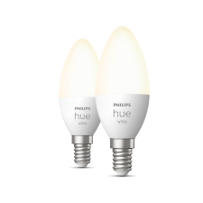 Philips Hue W LED Fényforrás 5W 470lm 2700K E14 - Meleg fehér izzó
