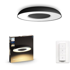 Philips Hue White Ambiance Still Hue ceiling lamp black 1x27W 24V izzó