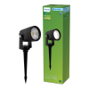 Philips Kerti lámpa LED-es spotlámpa 1,5W 180lm 2700K Black Reuel Ultra hatékony Philips