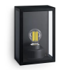 Philips Kerti LED lámpa Fali homlokzat ALZOR E27 IP44 Lámpás Fekete PHILIPS