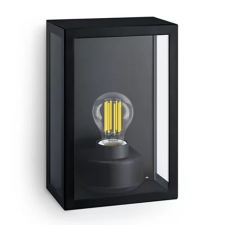 Philips Kerti LED lámpa Fali homlokzat ALZOR E27 IP44 Lámpás Fekete PHILIPS kültéri világítás