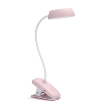 Philips LED asztali lámpa DONUTCLIP 3W 4000K dimmelhető USB rózsaszín PHILIPS bilinccsel világítás
