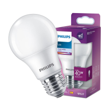 Philips LED izzó E27 A60 4,2W = 40W 470lm 4000K semleges fehér PHILIPS izzó