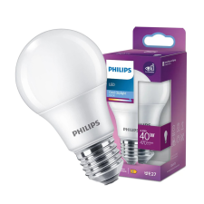 Philips LED izzó E27 A60 4,2W = 40W 470lm 6500K hideg fehér PHILIPS izzó