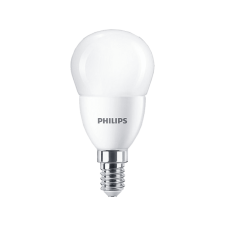 Philips LED kisgömb izzó, matt, E14, 7W, hideg fehér (212587) izzó