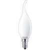Philips LED láng izzó E14 BA35 2,2W = 25W 250lm 2700K meleg izzószálas tejszerű PHILIPS